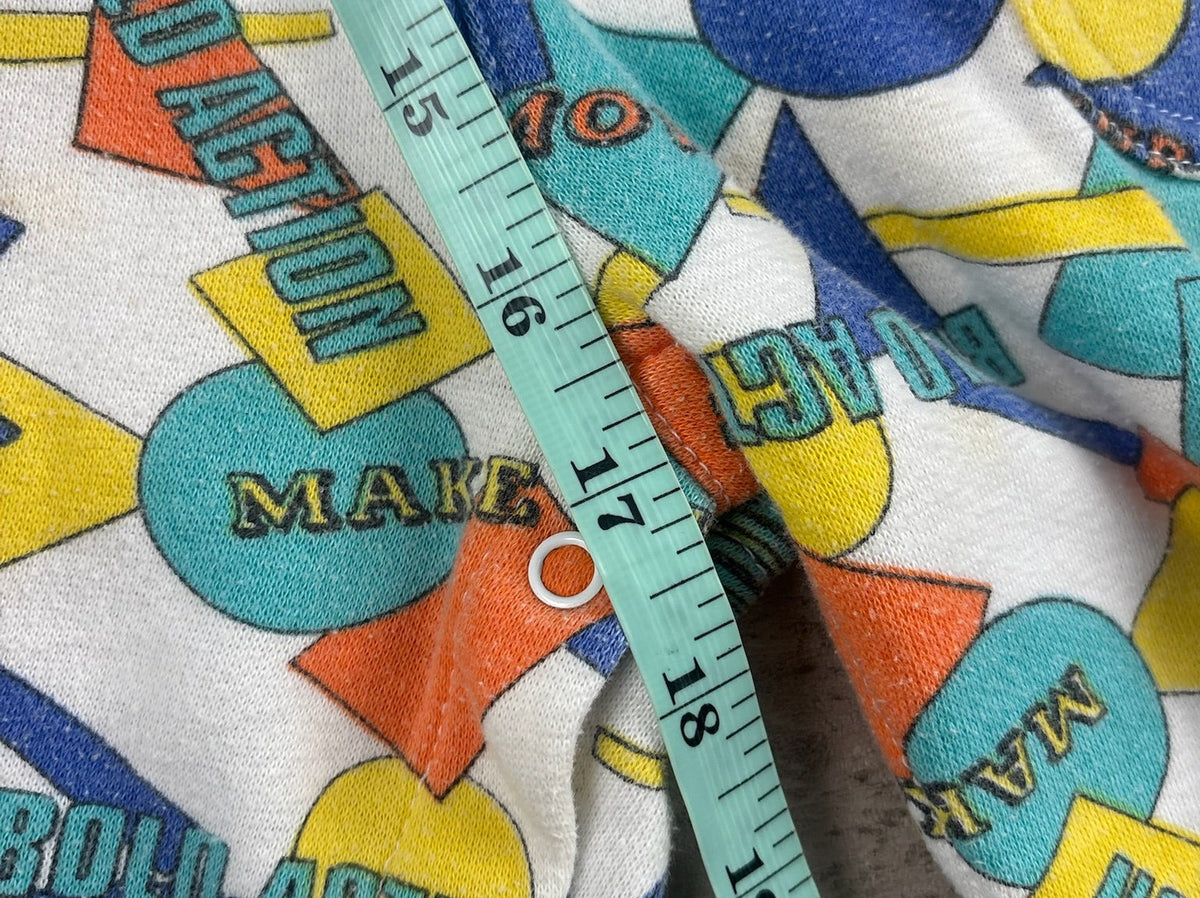 Vintage Geometric Overalls 2T