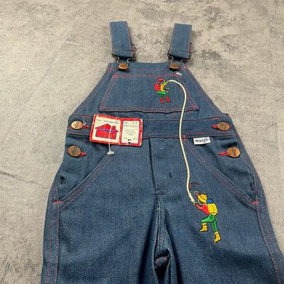 Vintage Deadstock Wrangler Overalls 2T