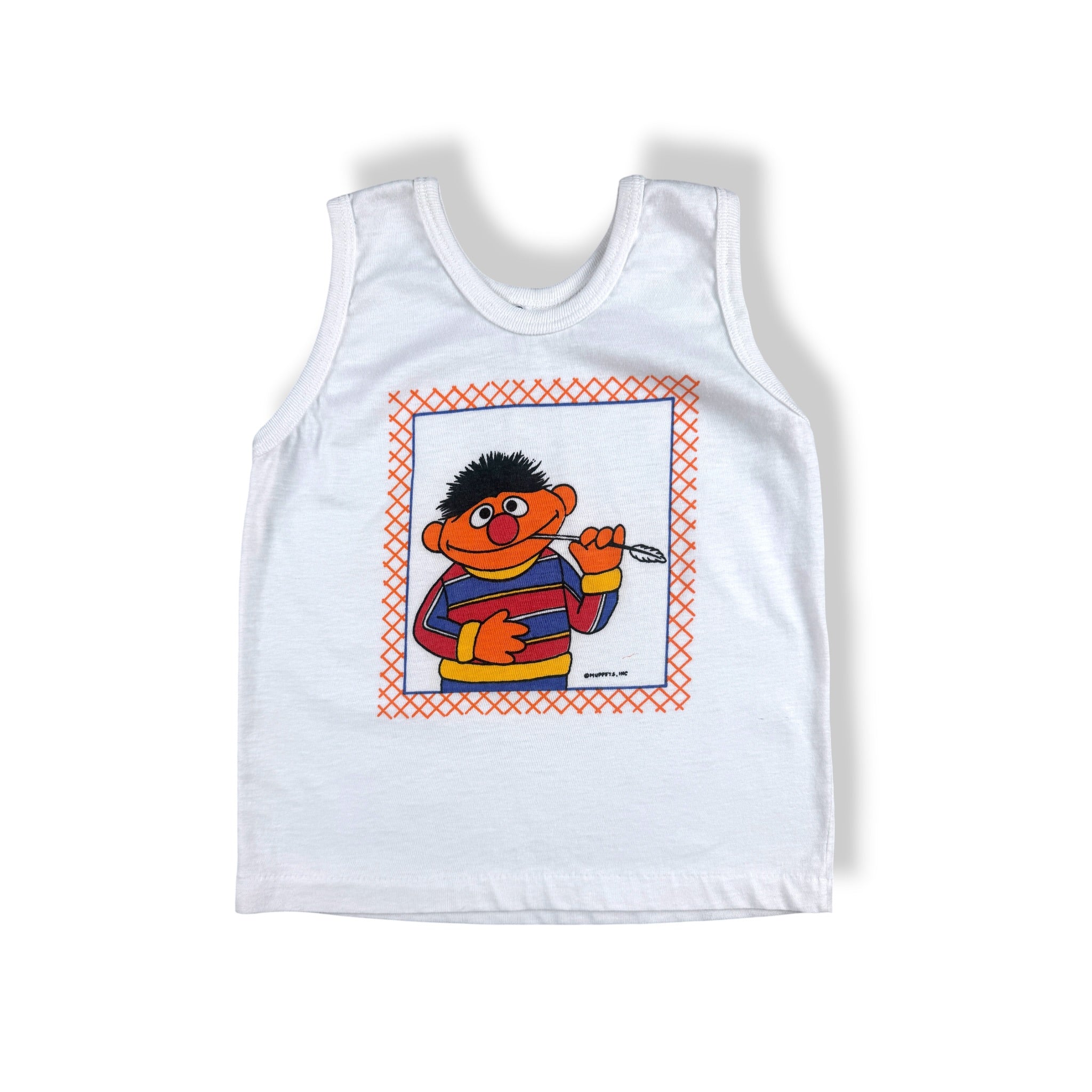 Vintage Ernie Sesame Street Tank 3/4T
