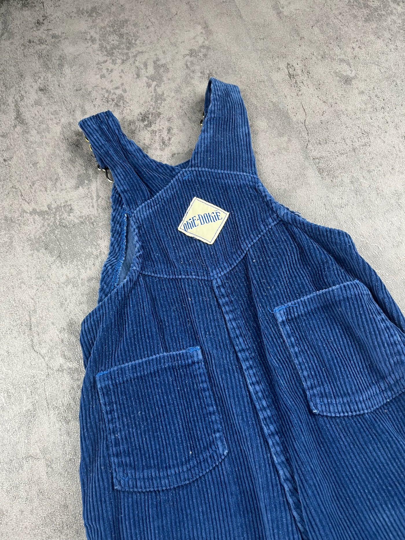 Vintage Okie Dokie Corduroy Overalls 2T