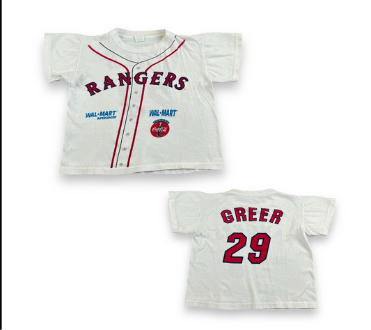 Vintage Greer Texas Rangers T-Shirt 4T