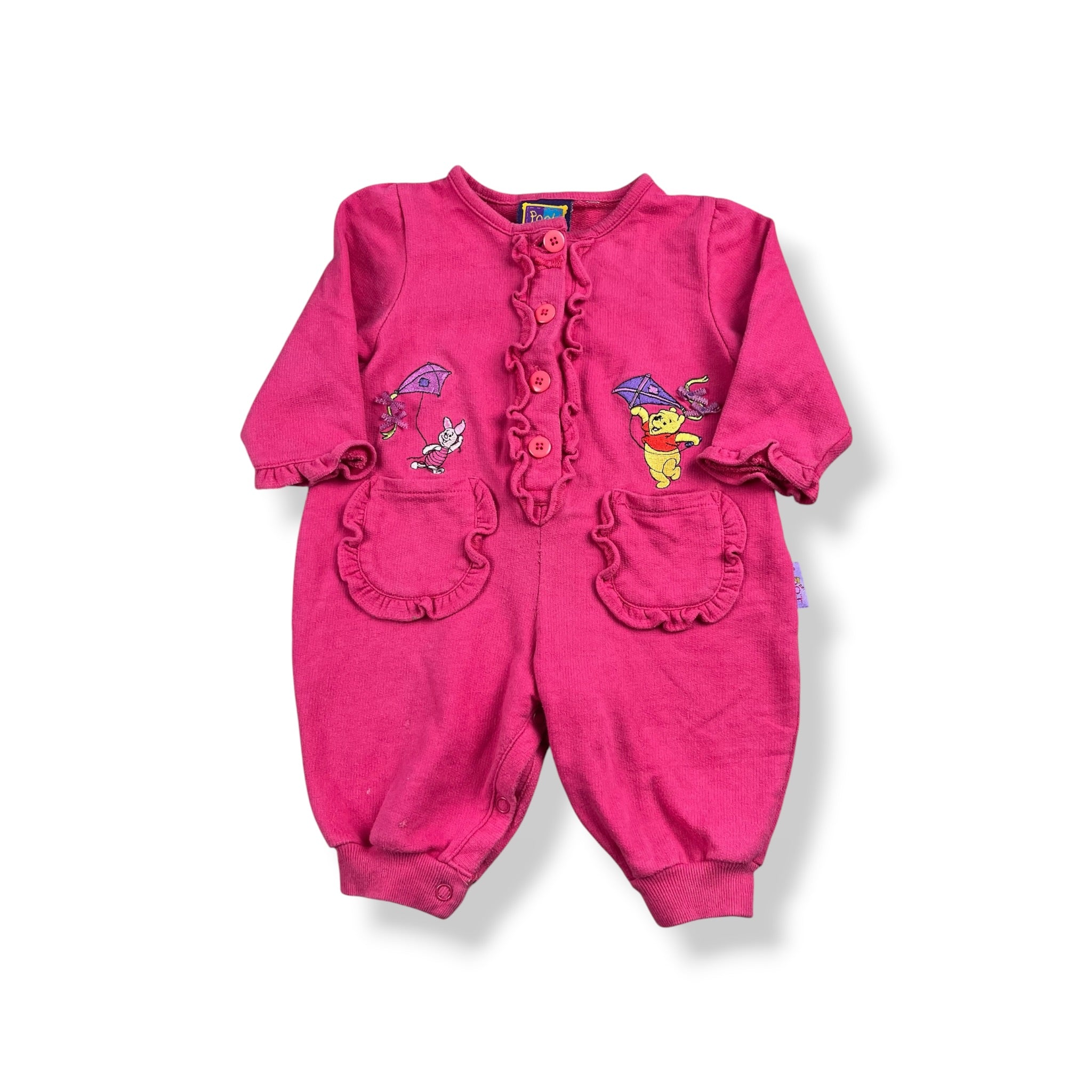 Vintage Pooh Romper 12 Months