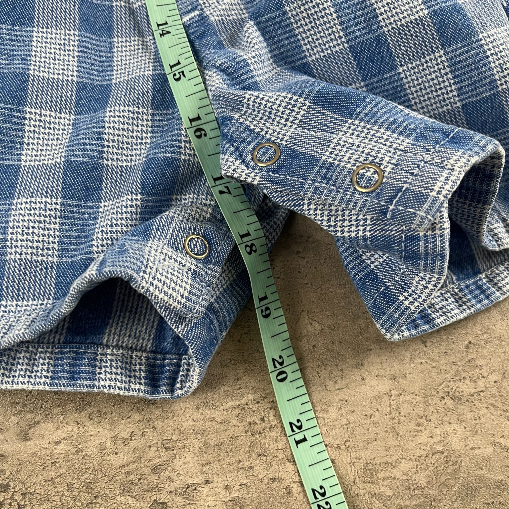 Vintage Lee Gingham Denim Shortalls 18 Months
