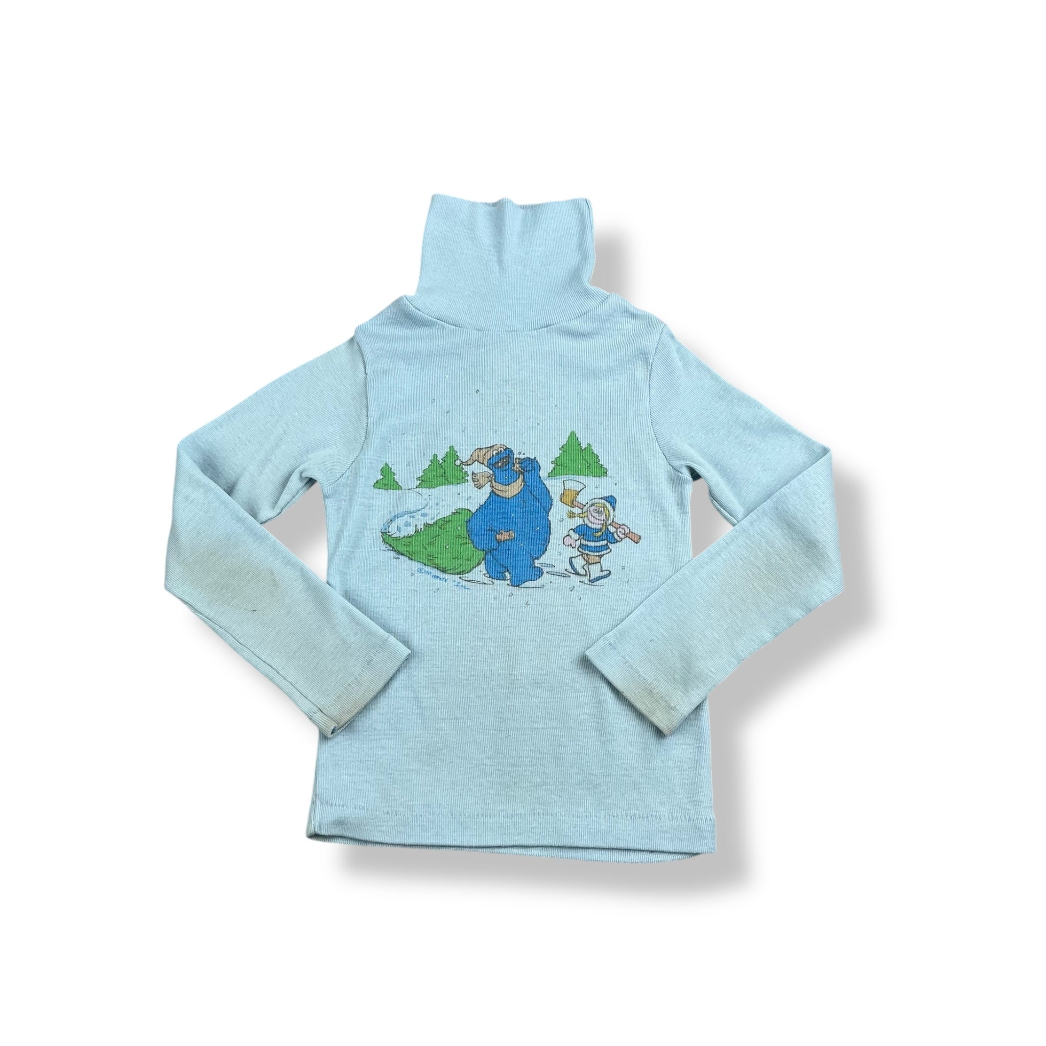 Vintage Cookie Monster Longsleeve 2T