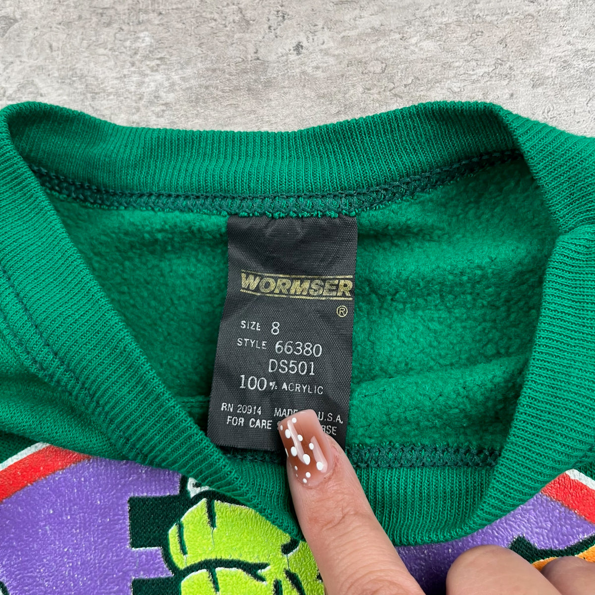 Vintage Michael Angelo Crew 3/4T