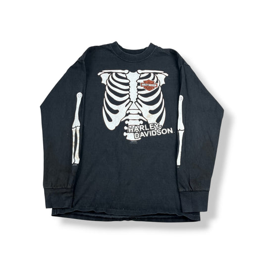 Harley Davidson Skeleton Long Sleeve 5/6T