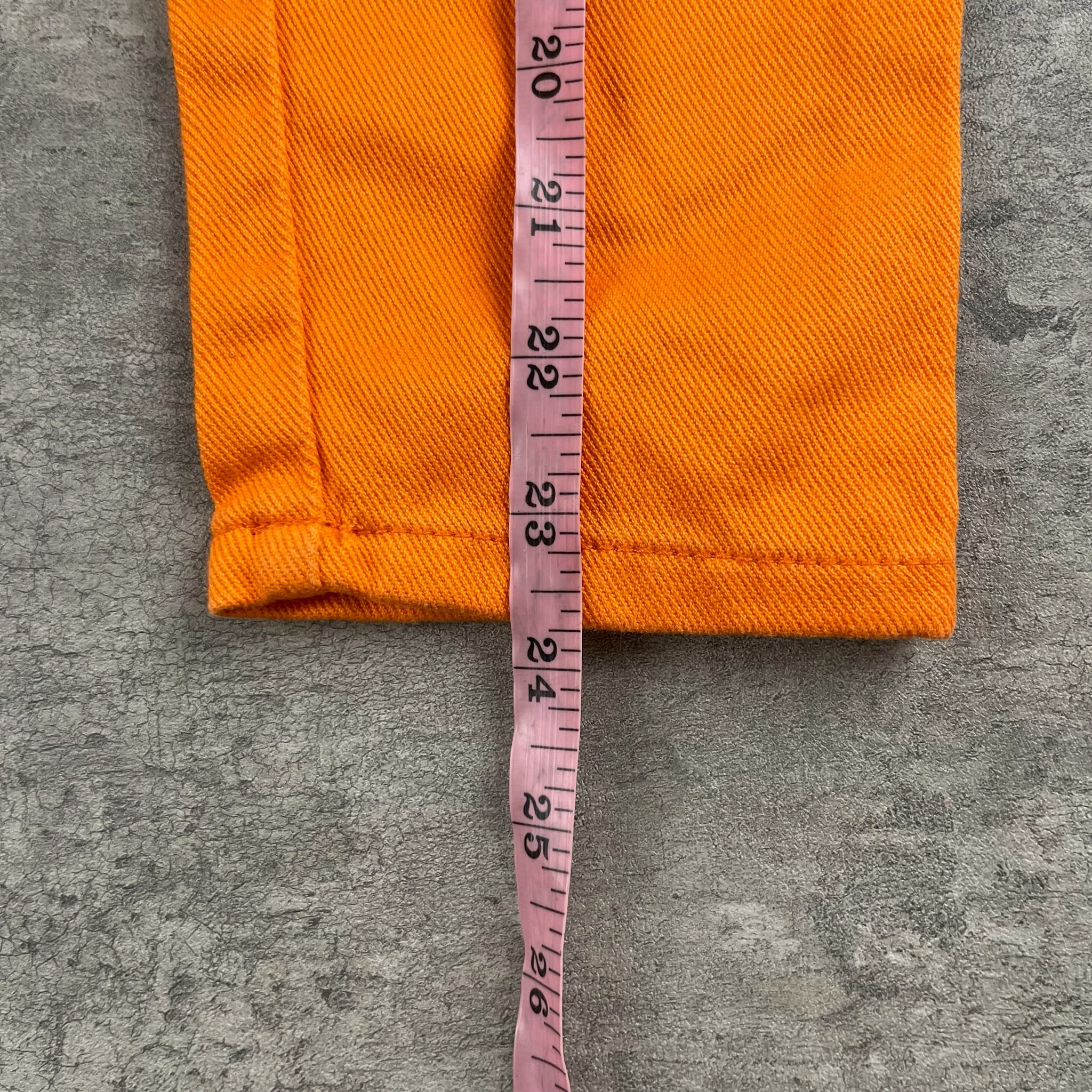 Vintage Orange Denim Jeans 4T