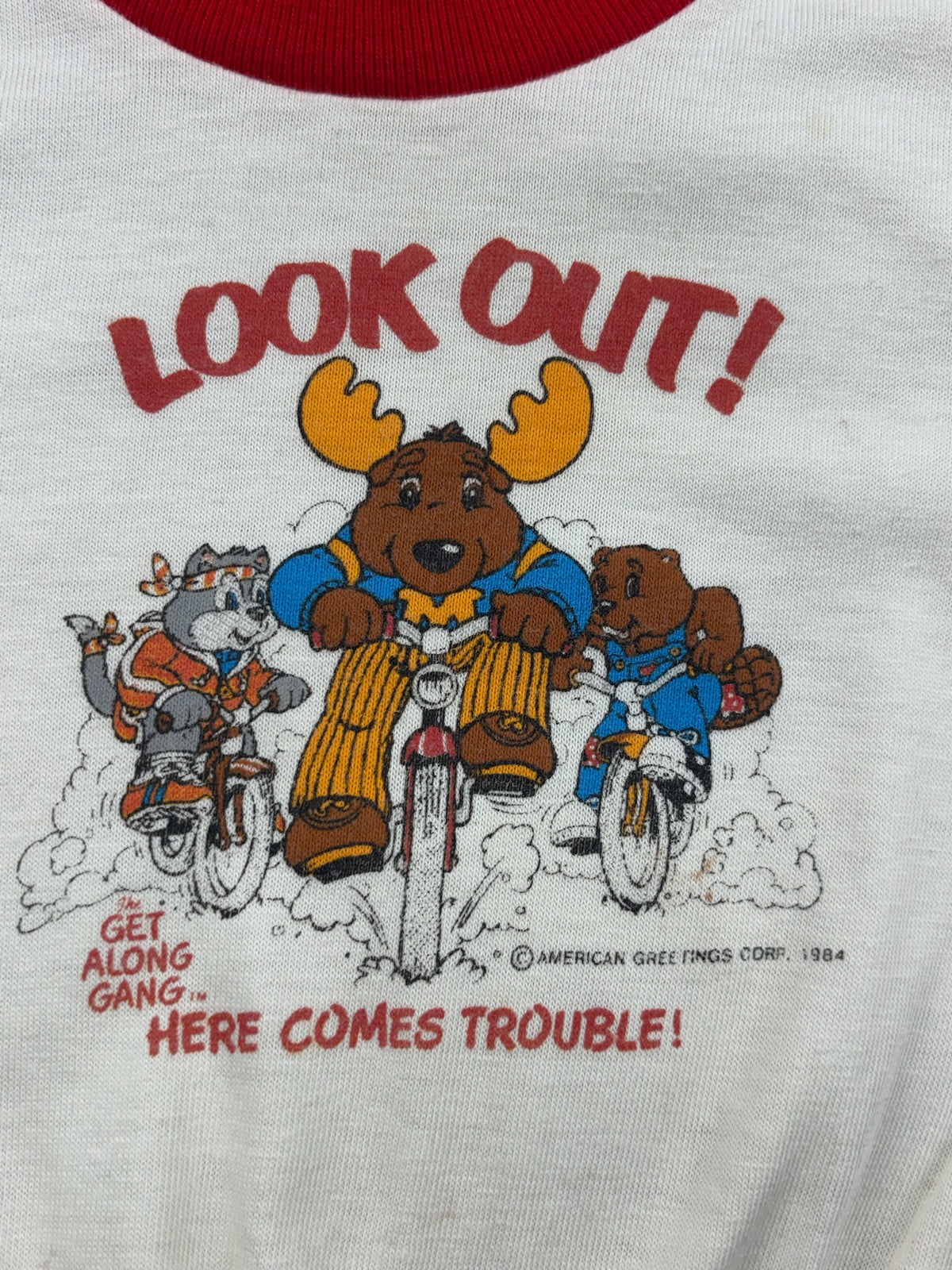 Vintage Here Comes Trouble 12-18 Months