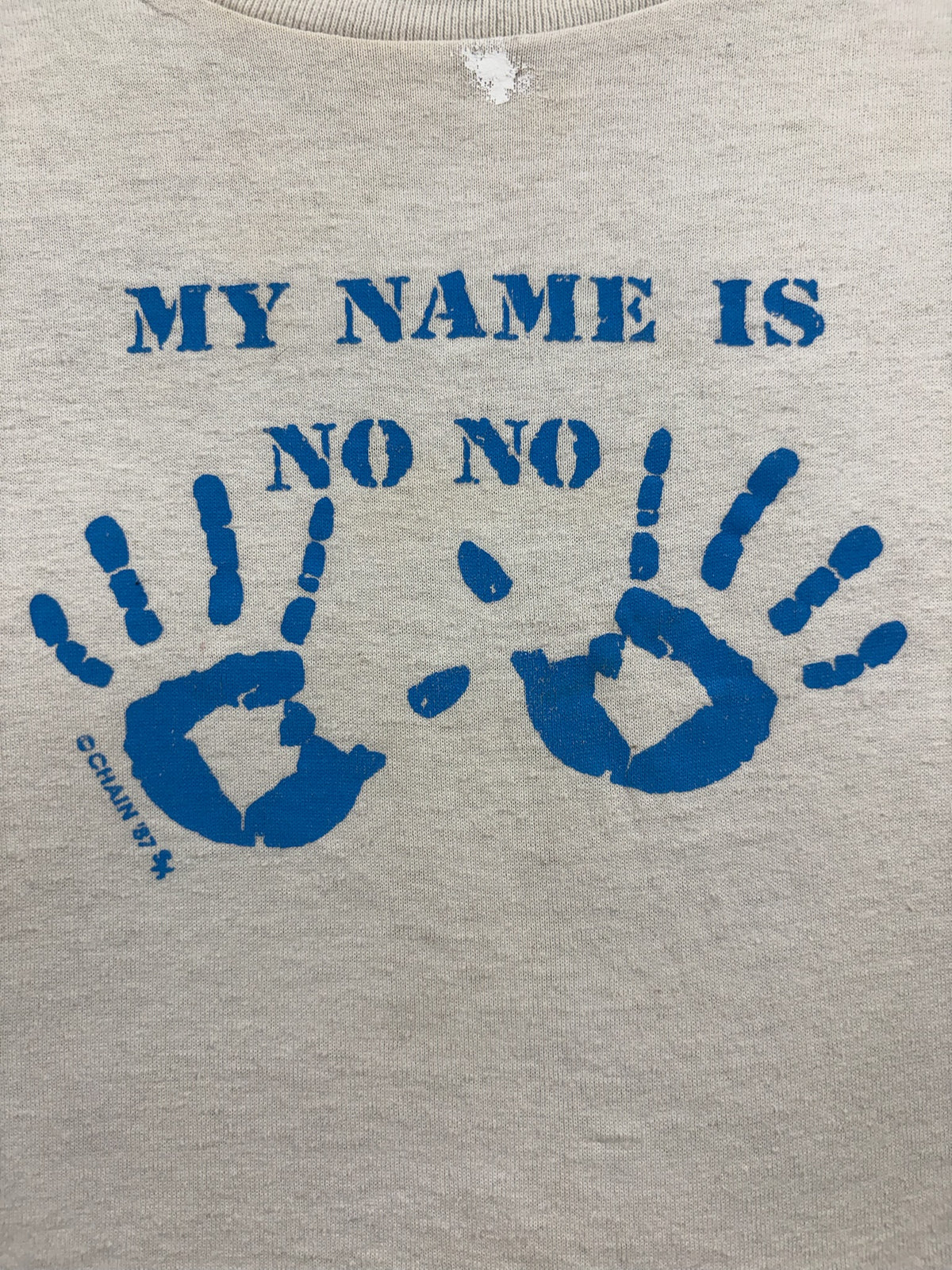 Vintage My Name Is T-Shirt 18M