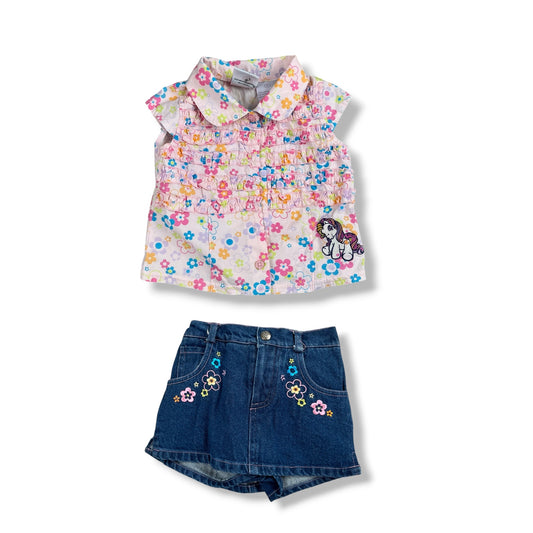 Y2K 2005 My Little Pony Set 18 Months