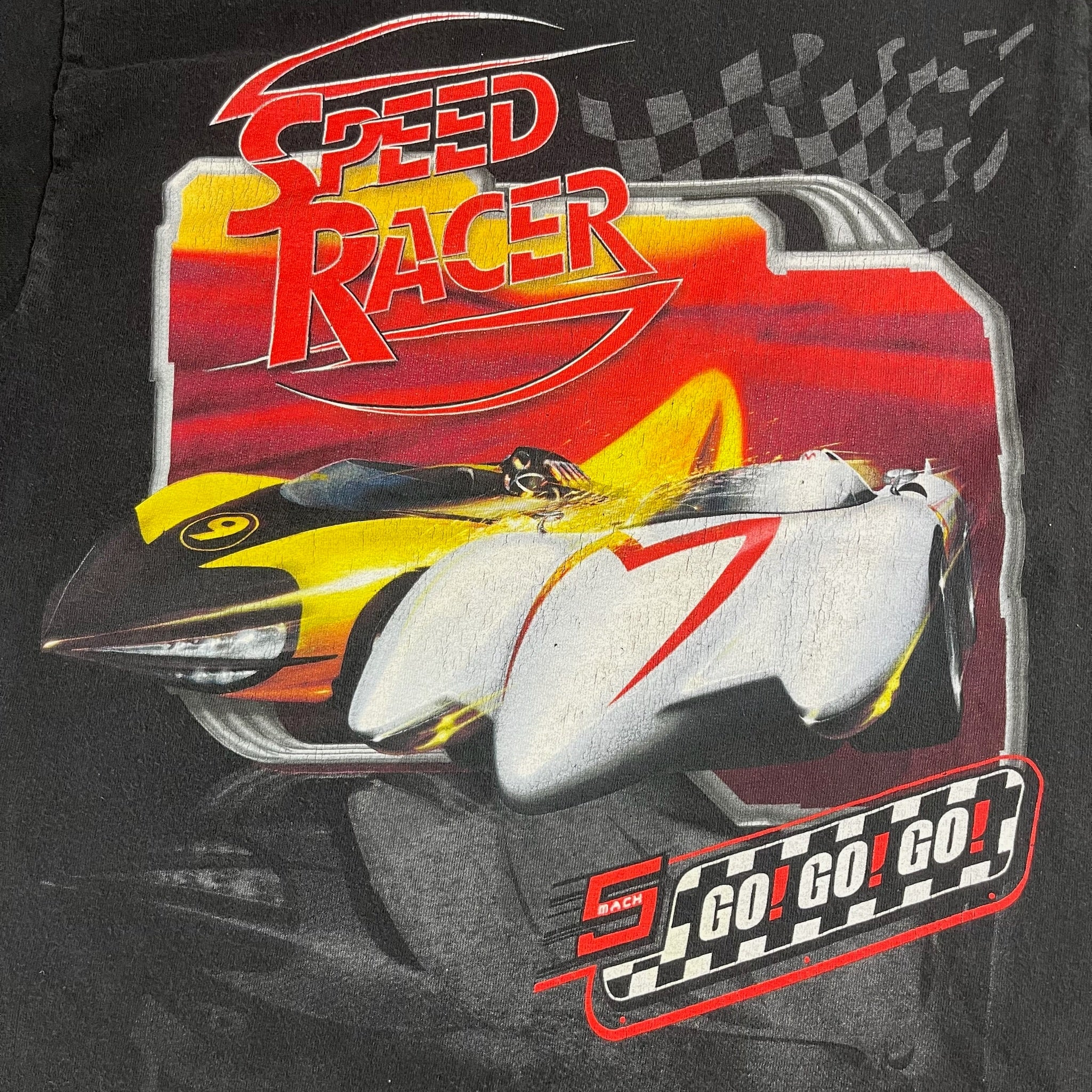Vintage Speed Racer T-Shirt Youth Medium
