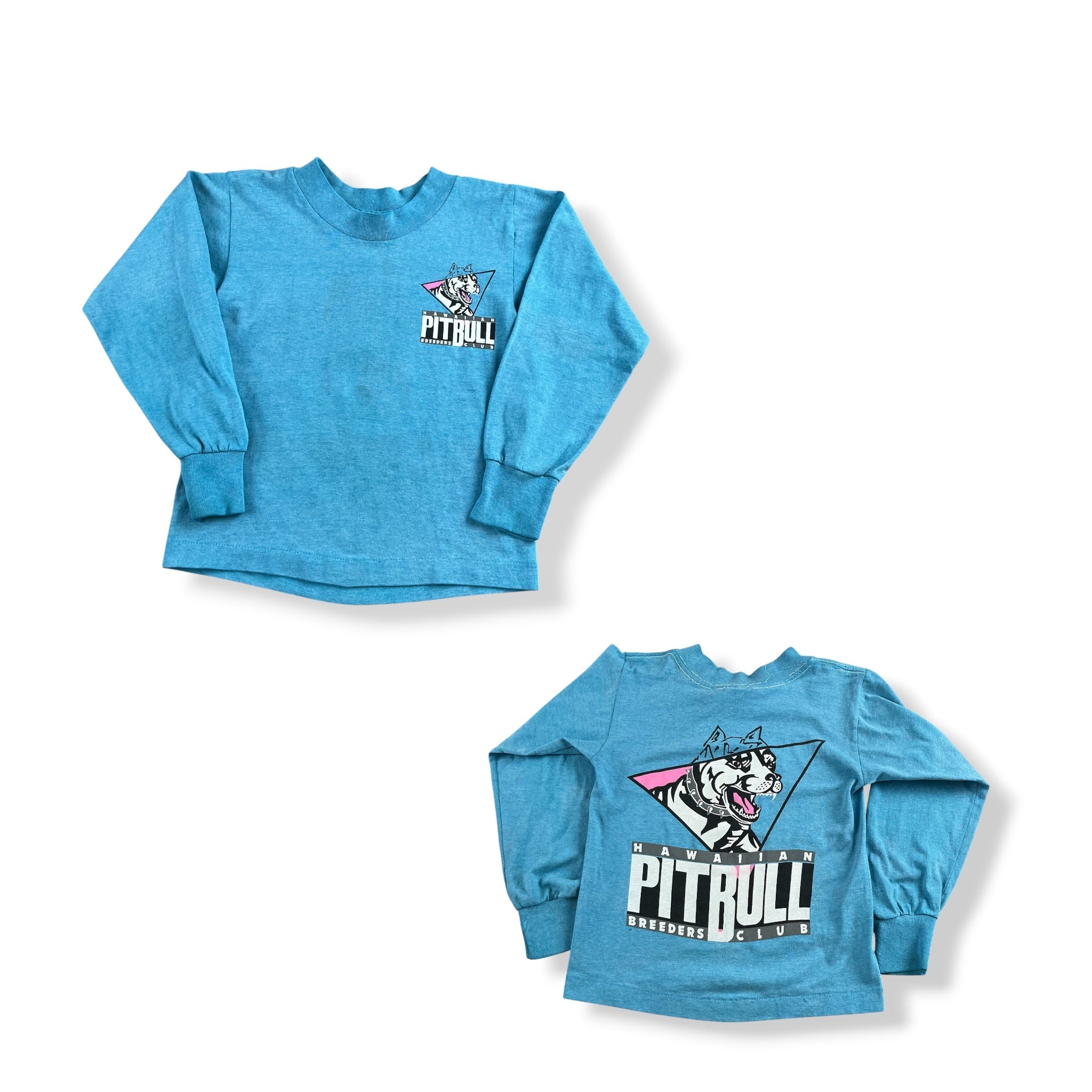 Vintage Hawaiian Pitbull Long Sleeve 3T
