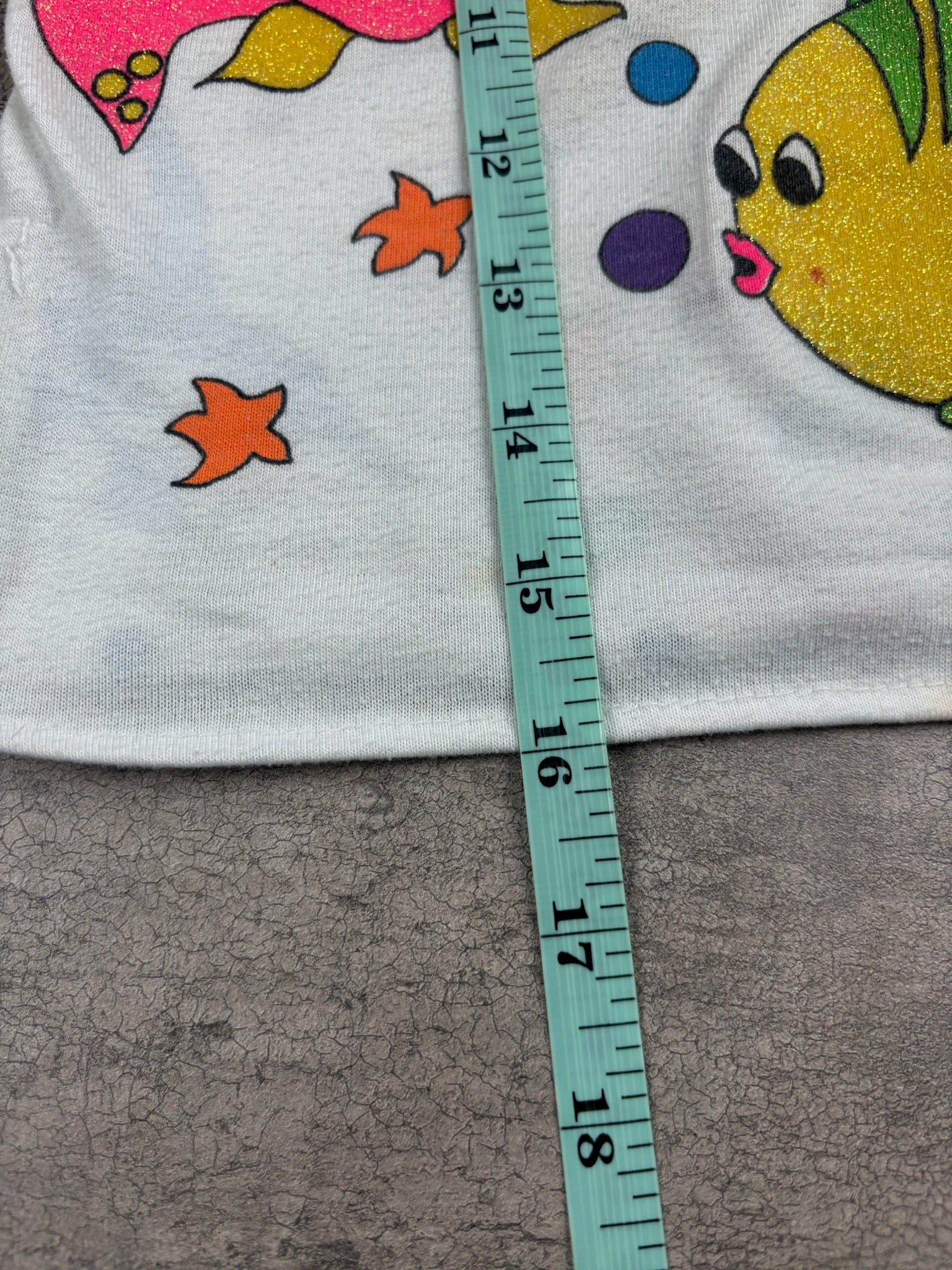 Vintage Fish Pj Top 3/4T
