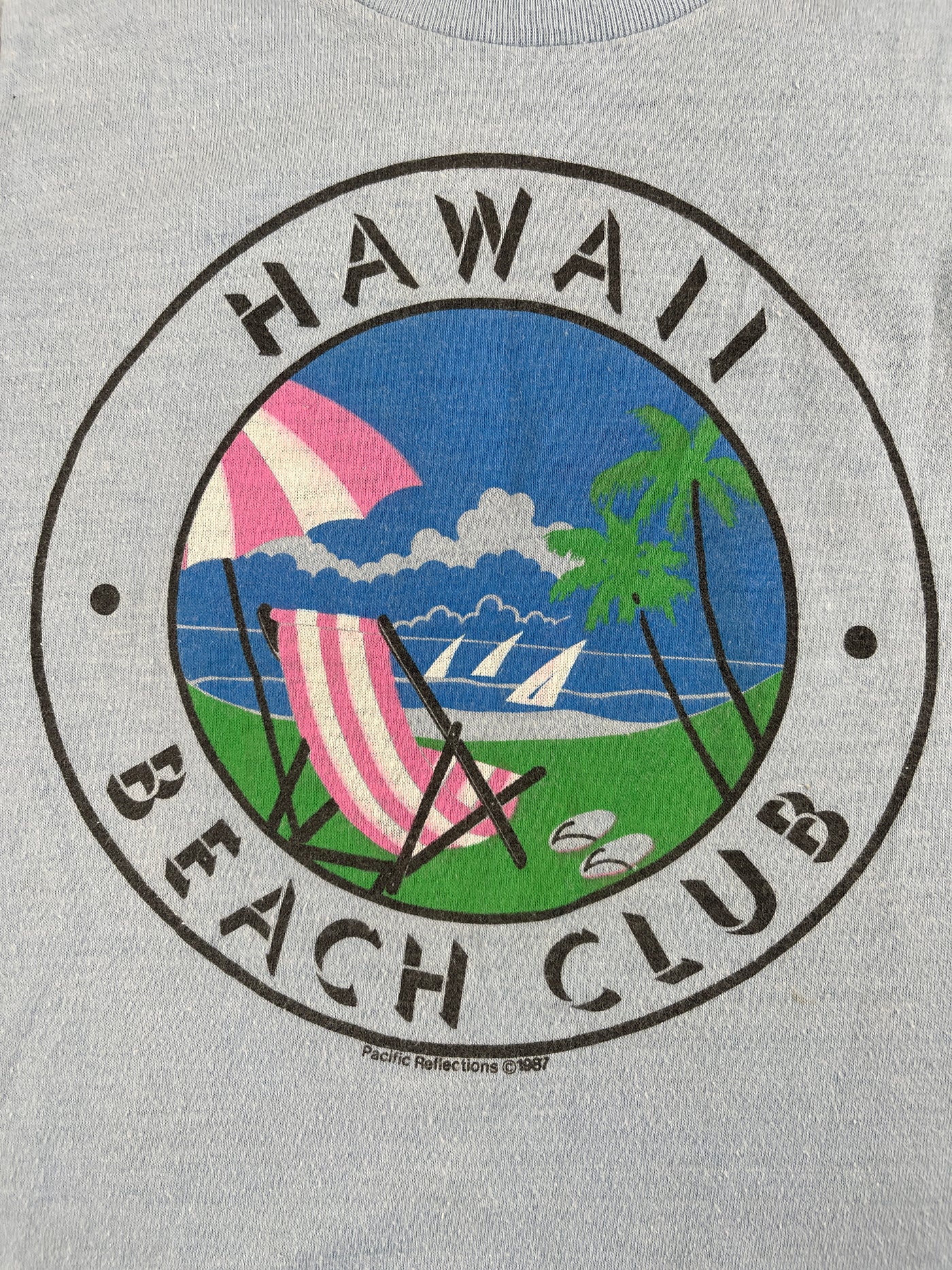 Vintage ‘87 Hawaii Beach Club 2/3T