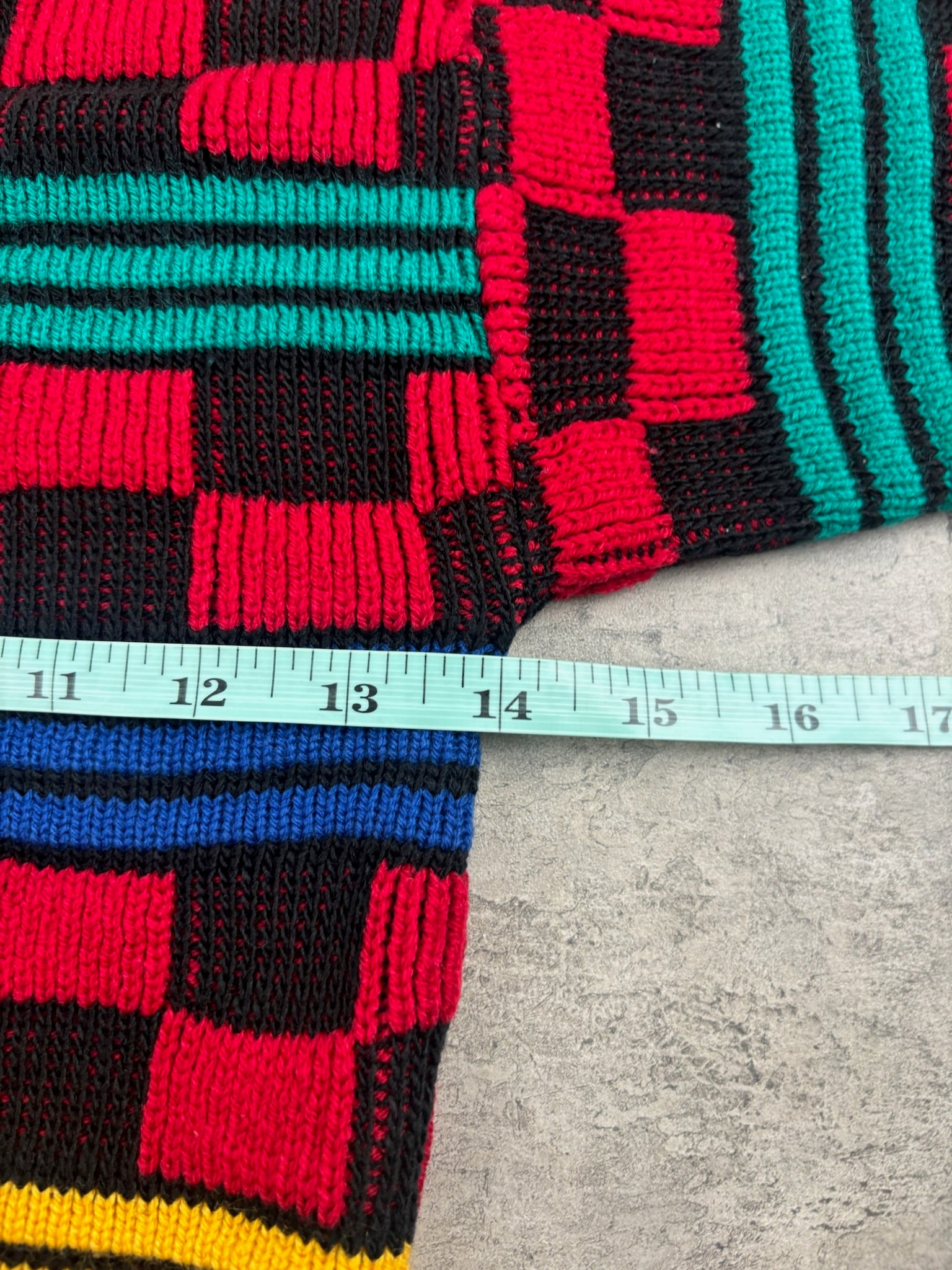 Vintage Color Block Knit 3T