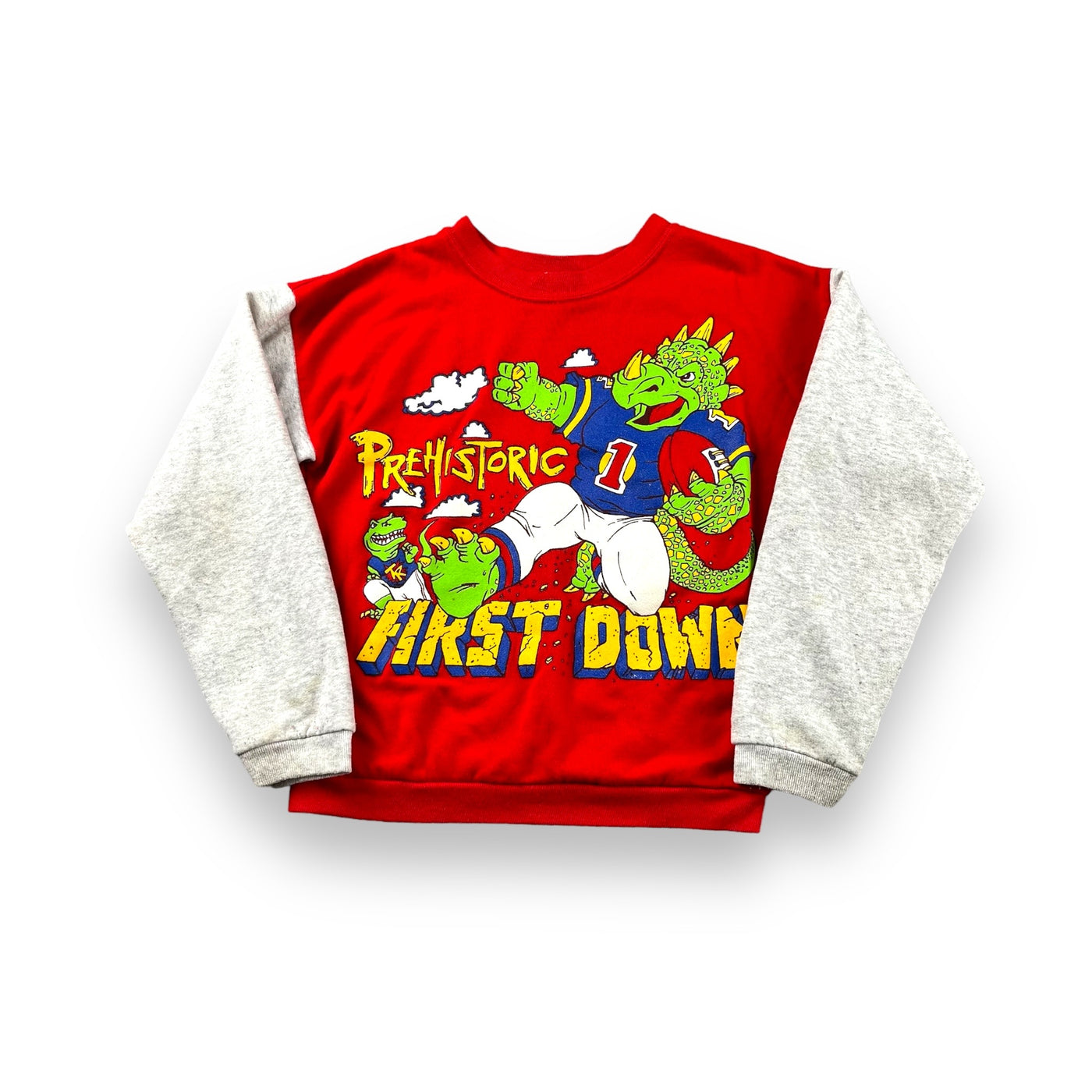 Vintage Dino Football Crewneck 6T