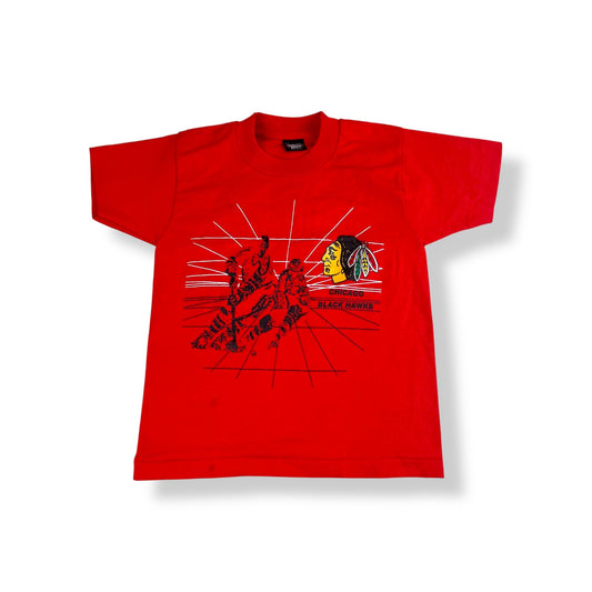 Vintage Chicago Black Hawks T-Shirt 4T