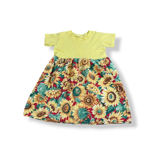Vintage Sunflower Dress 3T