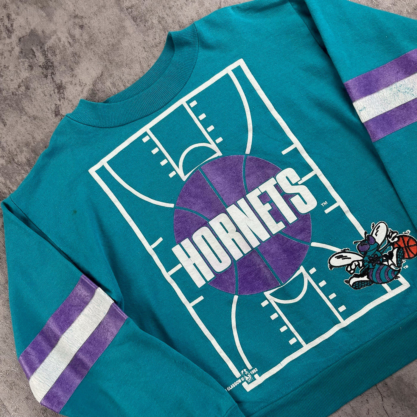 Vintage ‘93 Charlotte Hornets Crewneck 5/6T