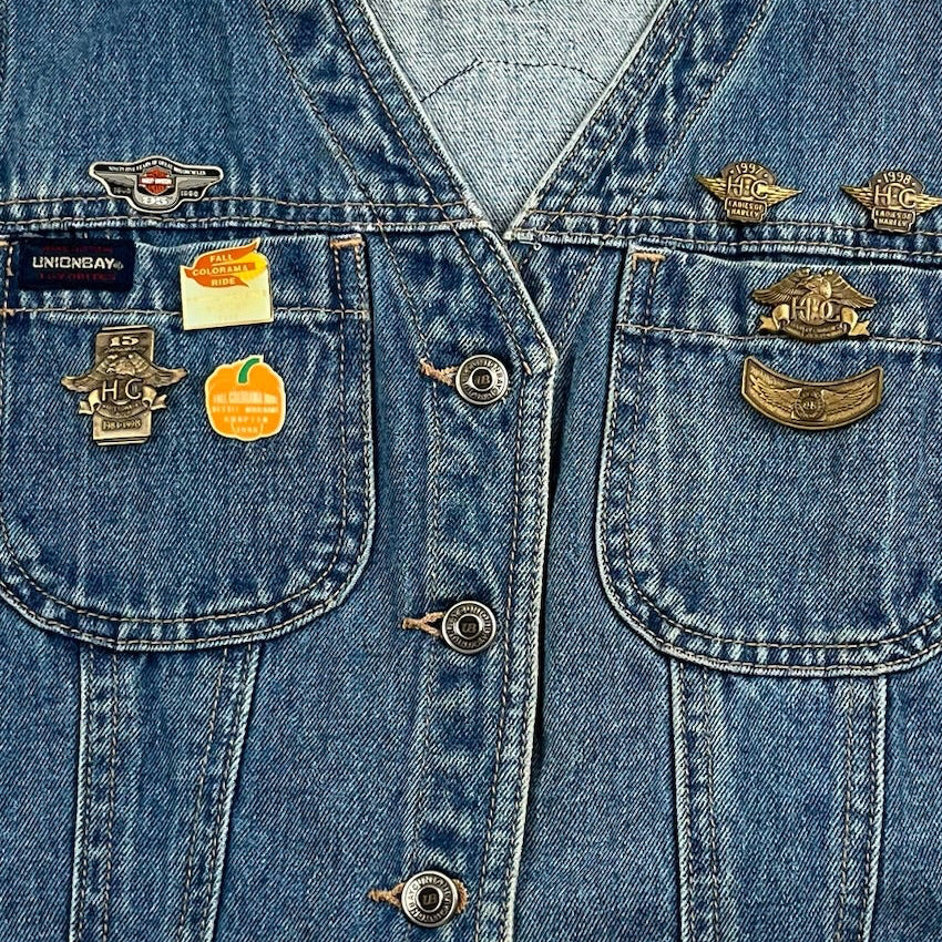 Vintage Harley Owner’s Group Vest Adult Medium