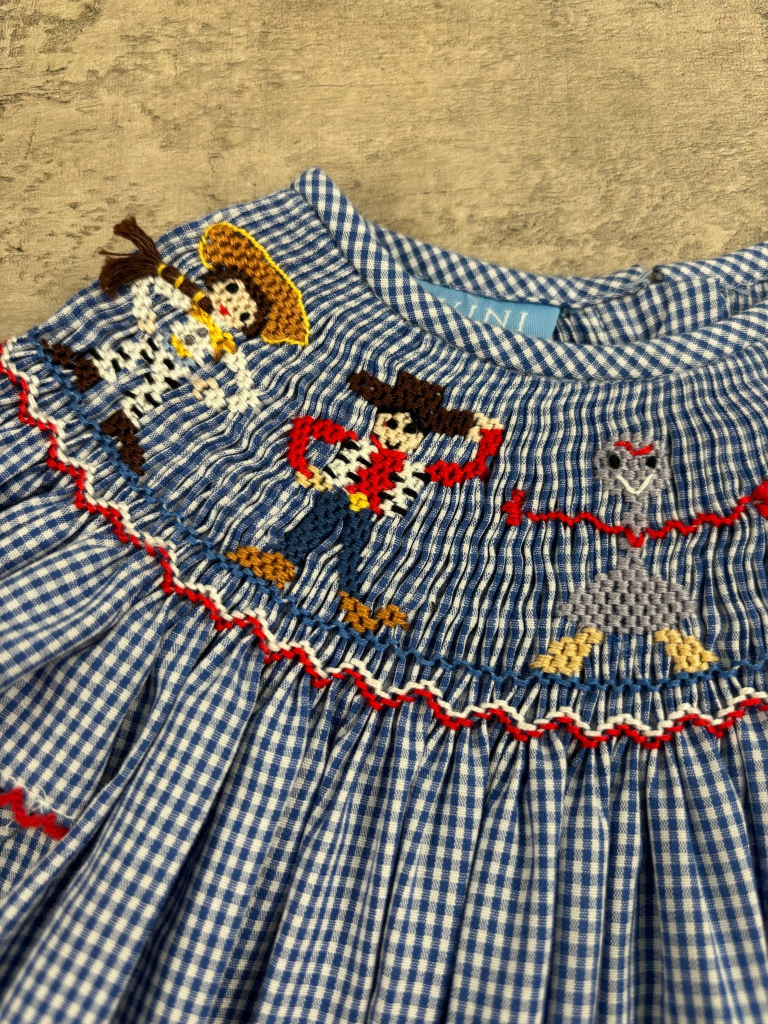 NWT Hand Smocked Toy Story Dress 2T