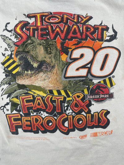 Vintage 2001 Nascar X Jurassic Park 3T