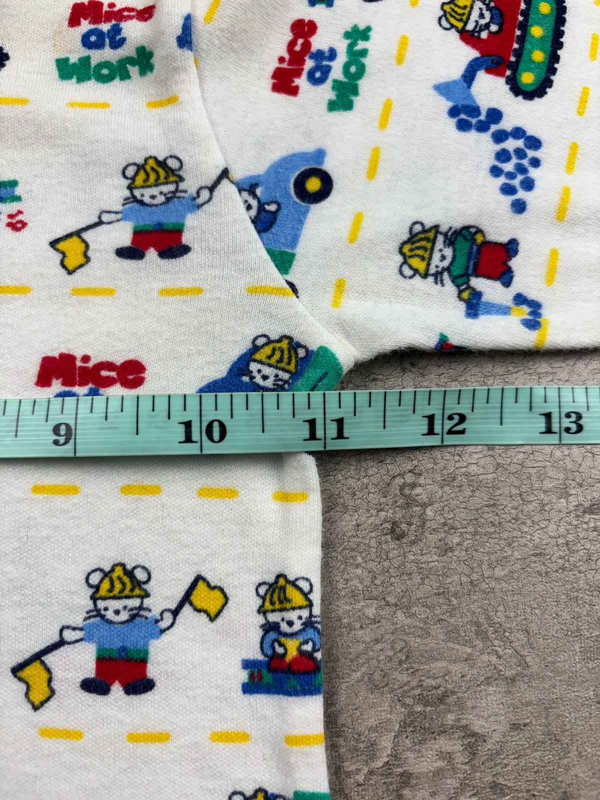 Vintage OshKosh Construction Turtleneck 12 Mo