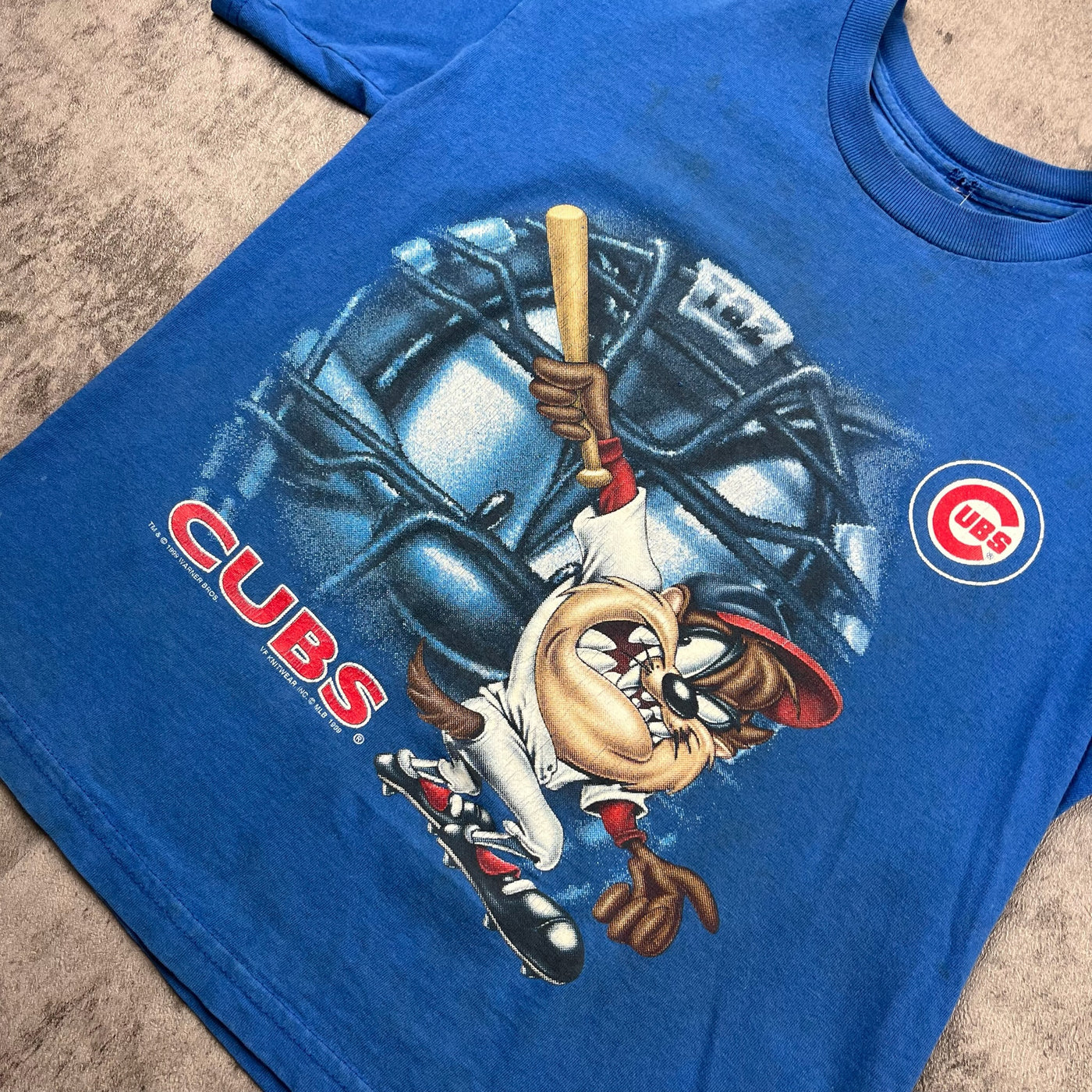 Vintage ‘99 Taz X Chicago Cubs Youth Small 6-8