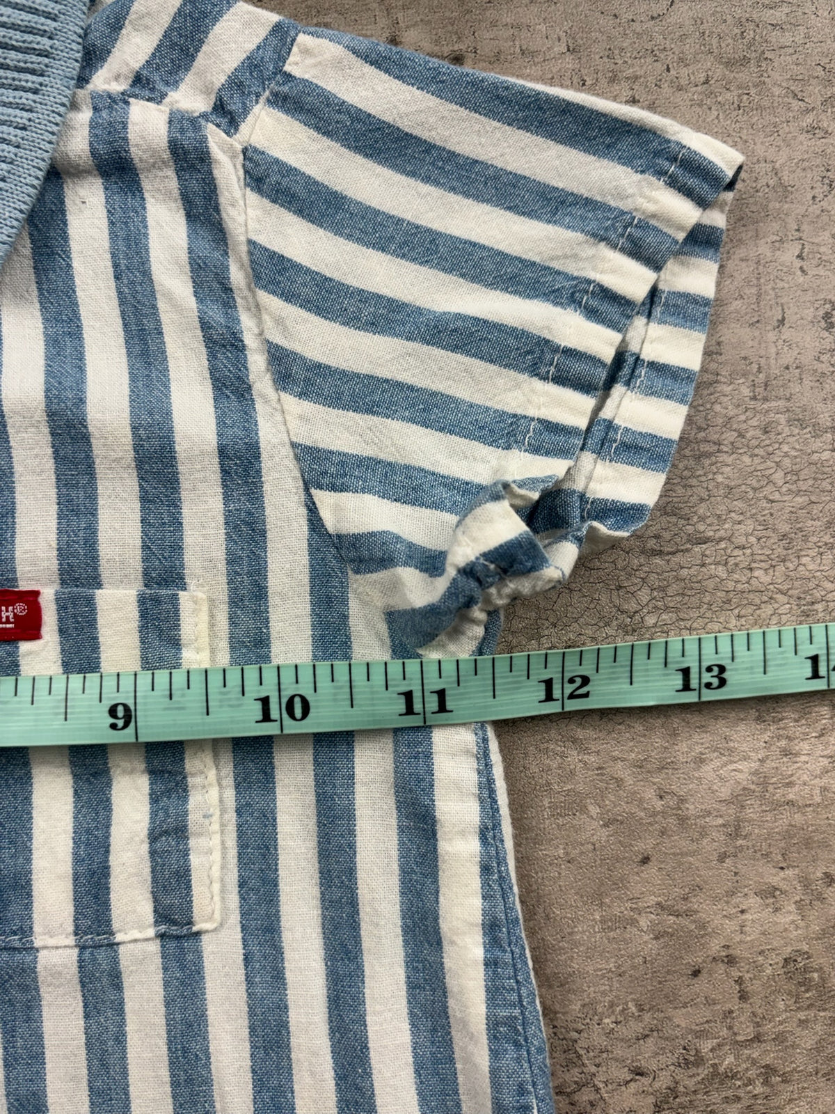 Vintage OshKosh Striped Polo Shirt 12-18 Mo