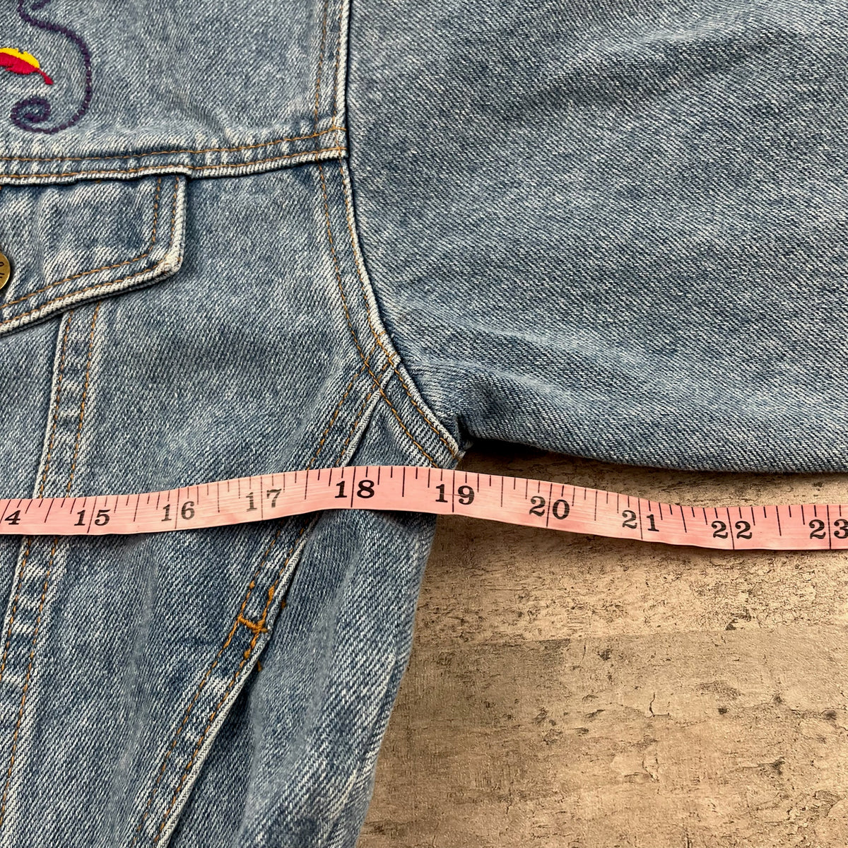 Vintage Pocahontas Denim Jacket 5T