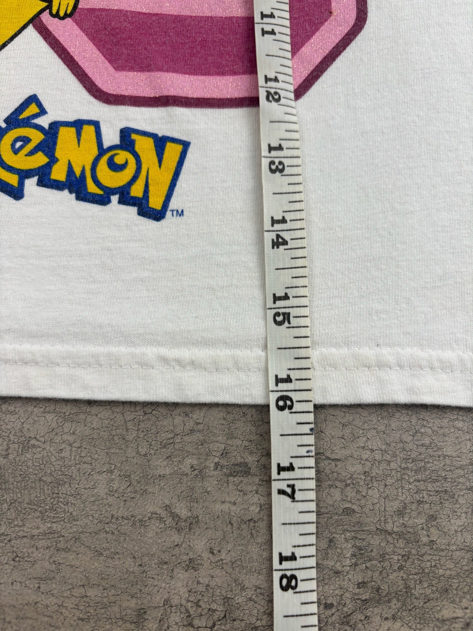 Vintage Pikachu Pokèmon 3/4T