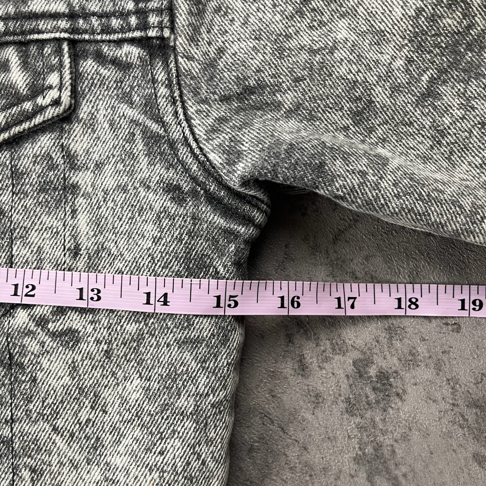 Vintage Levis Denim Sherpa Jacket 4T