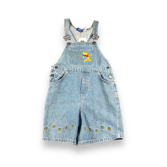 Vintage Winnie the Pooh Shortalls Size 12