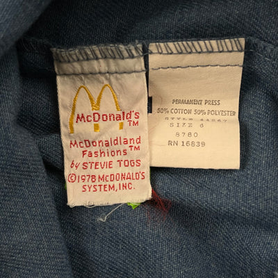 Vintage ‘78 McDonalds Dress 5/6T