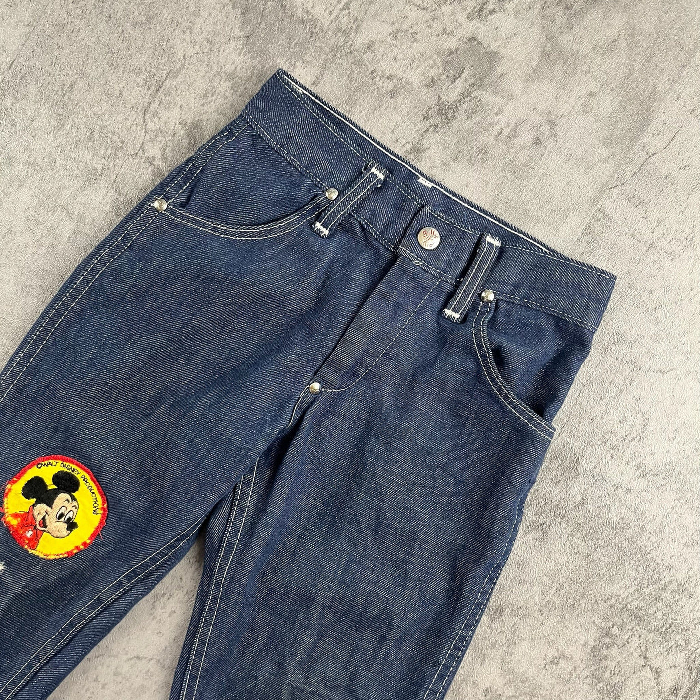 Vintage Billy the Kid Mickey Mouse Pants 4T