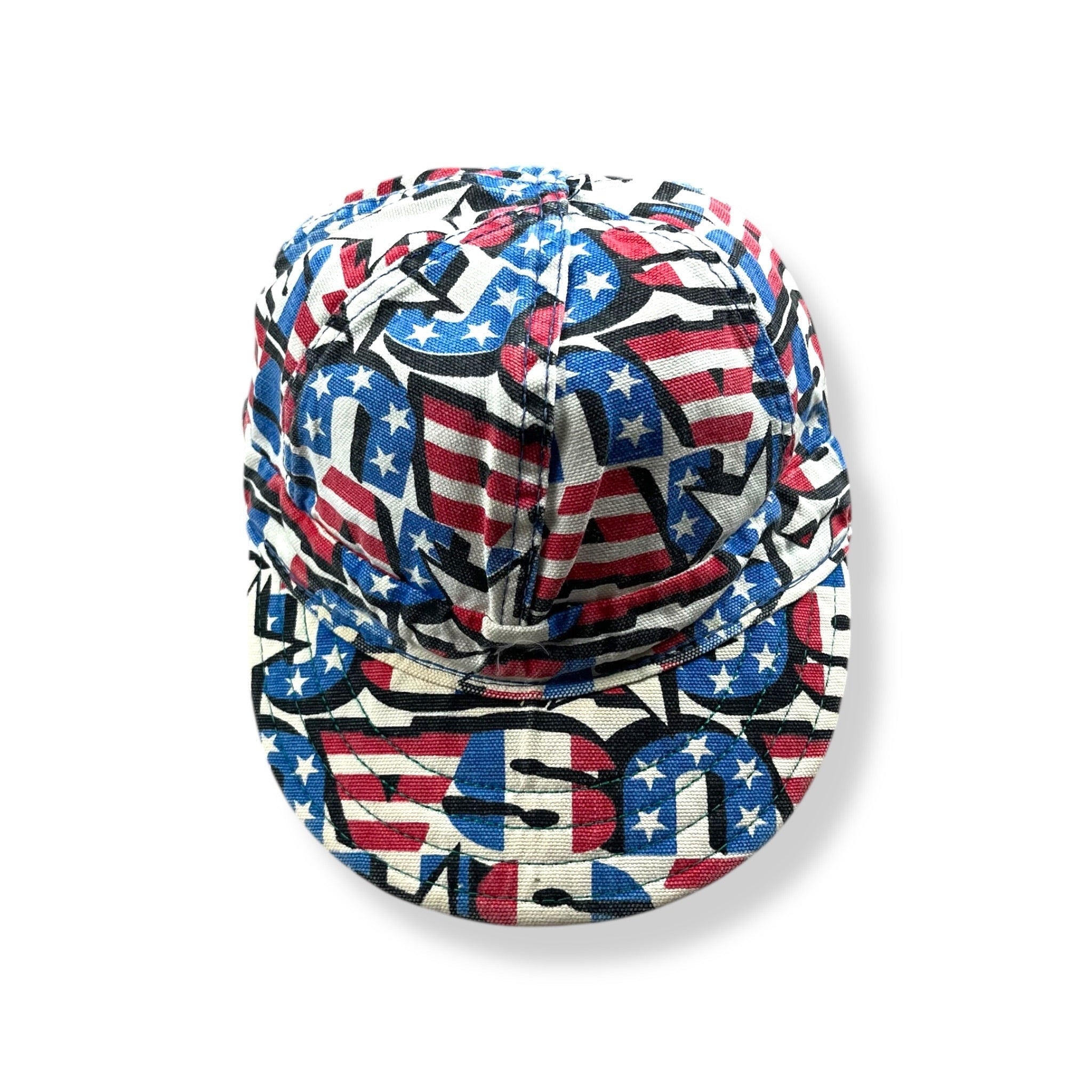 Vintage Kids AOP USA Hat