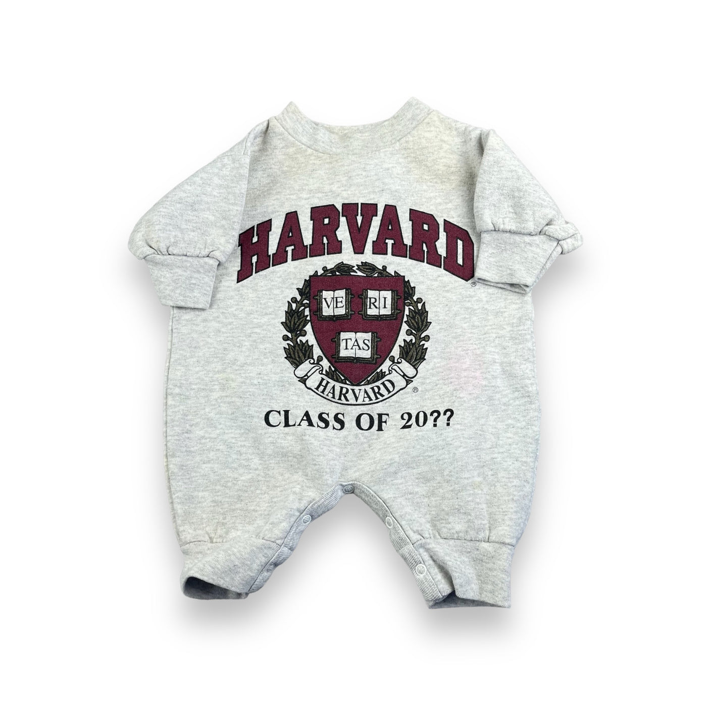 Vintage Harvard University Romper 12 Months