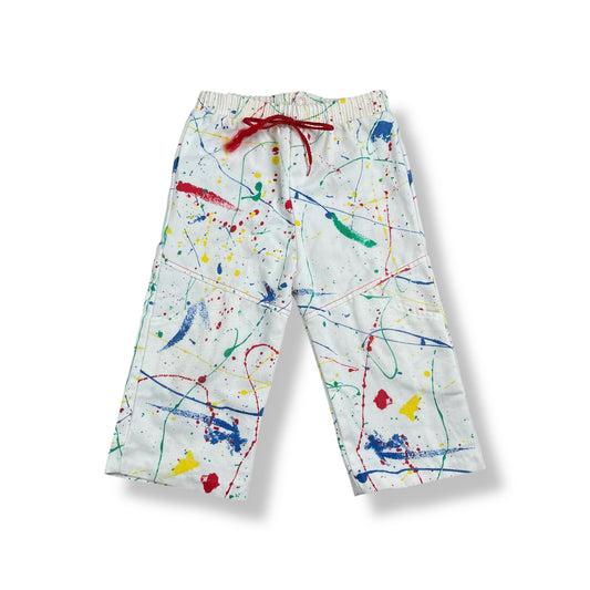 Vintage Painter Splatter Pants 24 Months