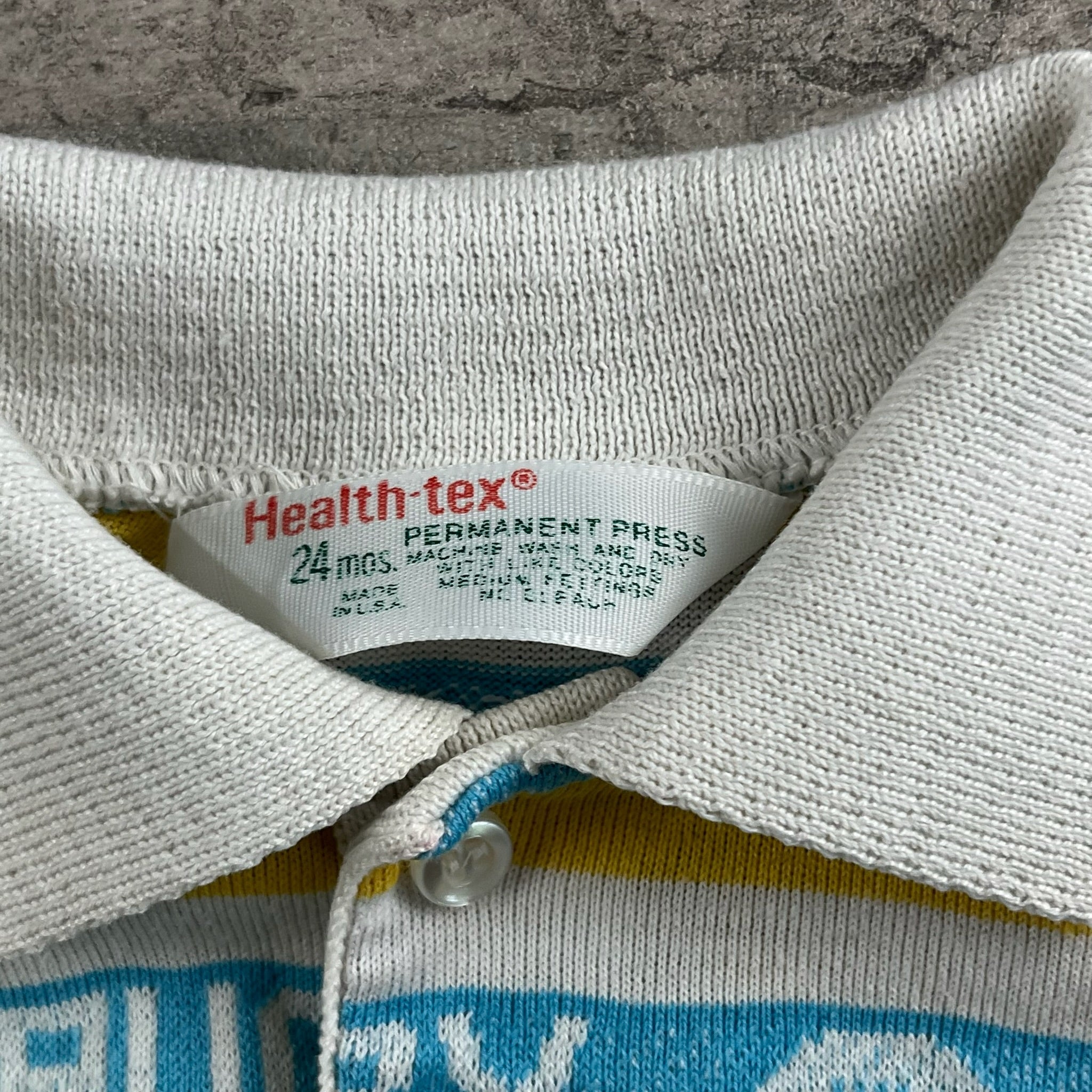 Vintage Health-tex Rugby 12 Months
