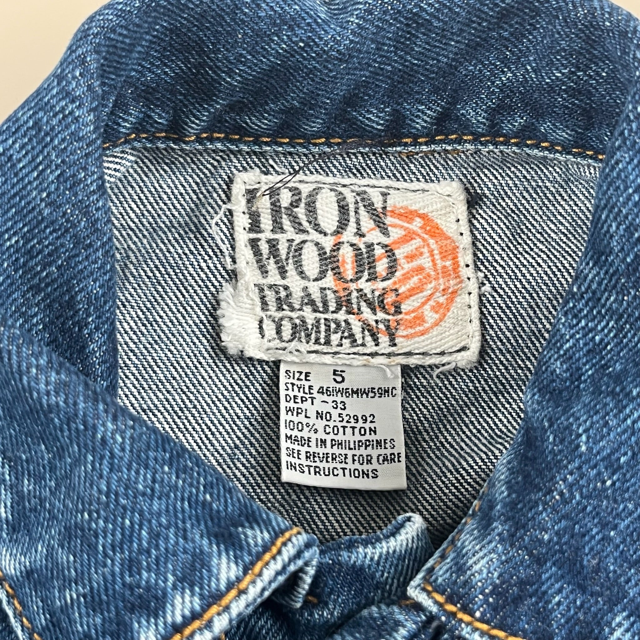 Vintage Lizard Denim Jacket 2T