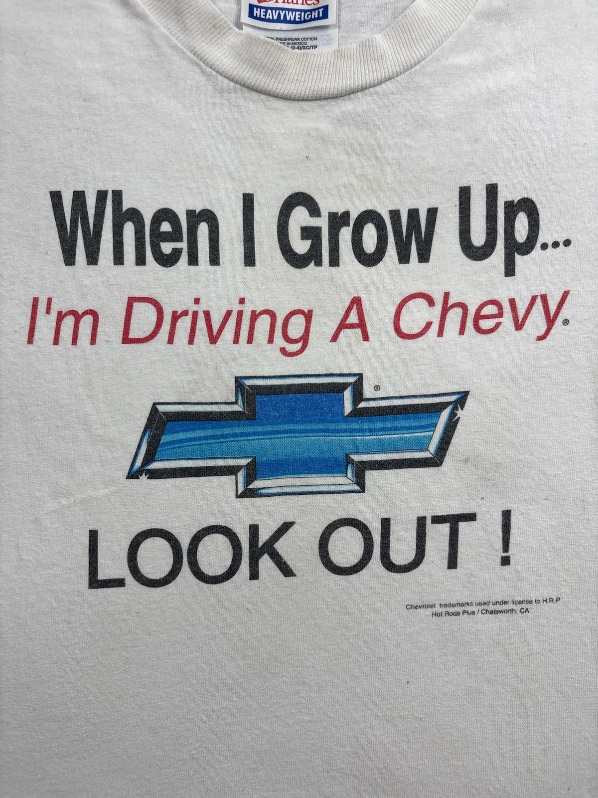 Vintage Chevy Shirt 3/4T