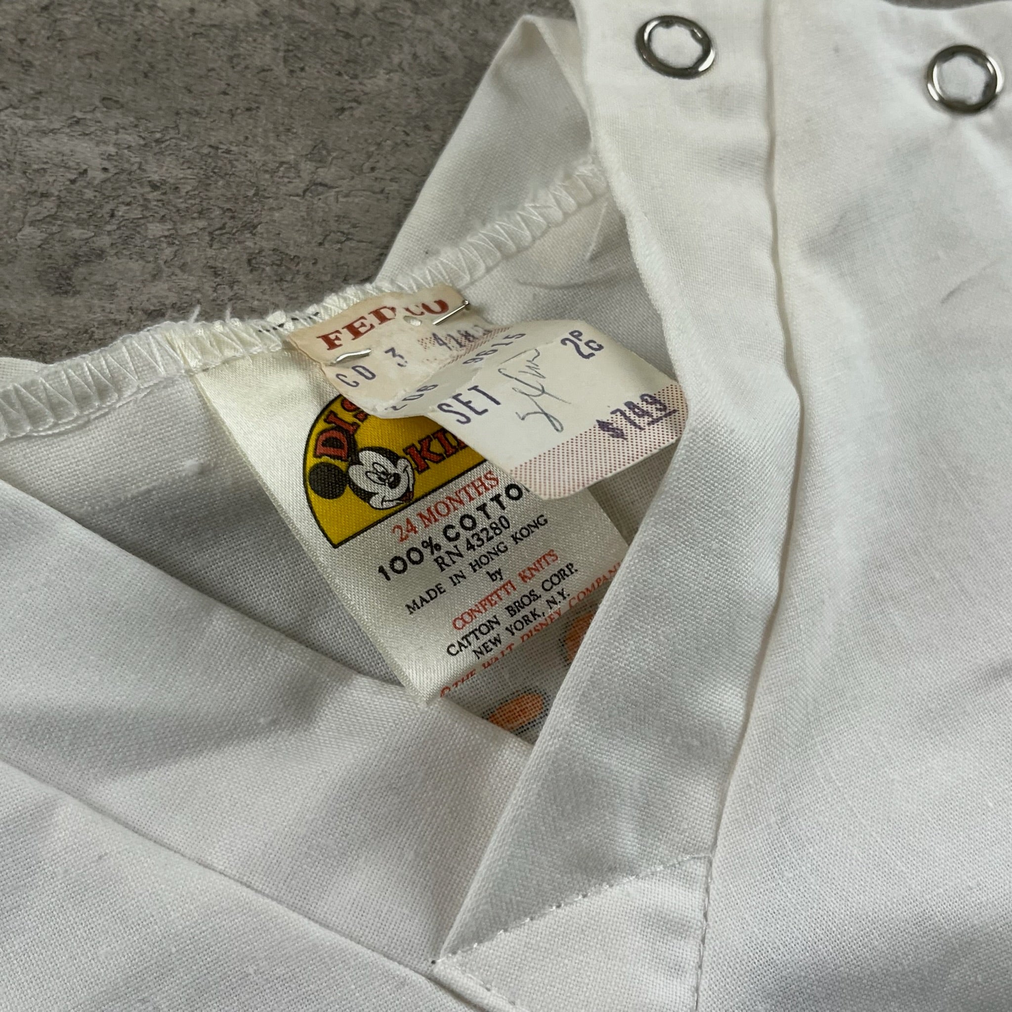 Vintage Deadstock Mickey Mouse Surgeon Set 18 Months
