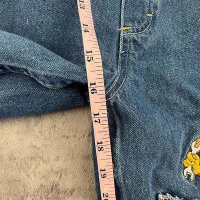 Y2K Mickey & Goofy Overalls 24 Months