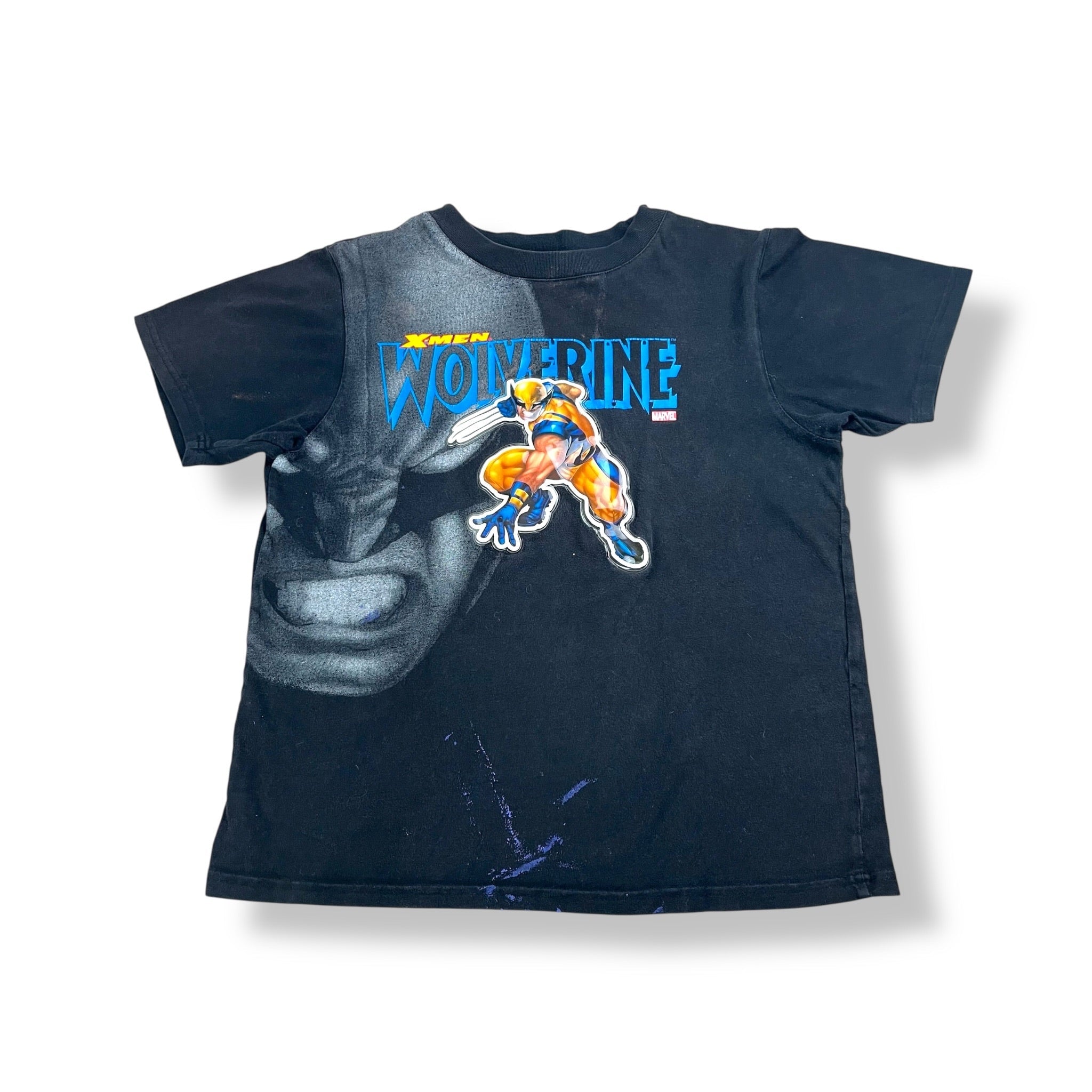 Y2K X-Men Wolverine T-Shirt Youth Large