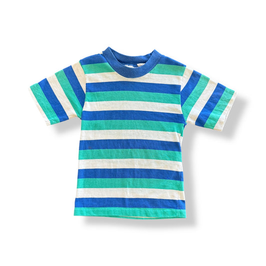 Vintage 90's Striped T-Shirt 3/4T