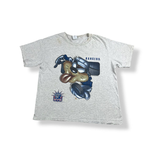 Vintage New York Rangers Taz T-Shirt Youth Large
