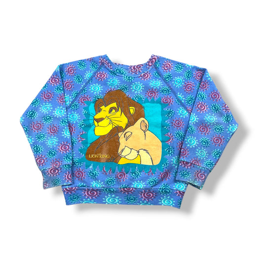 Vintage Lion King AOP Sweater 3T