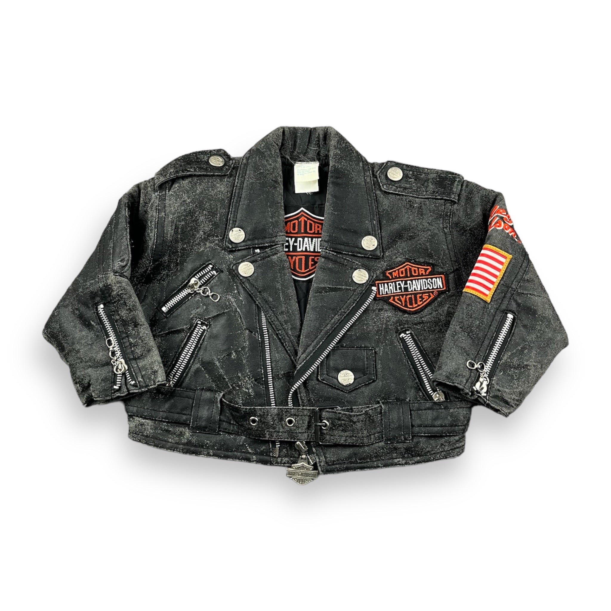 Vintage Harley Davidson Jacket 18-24 Months