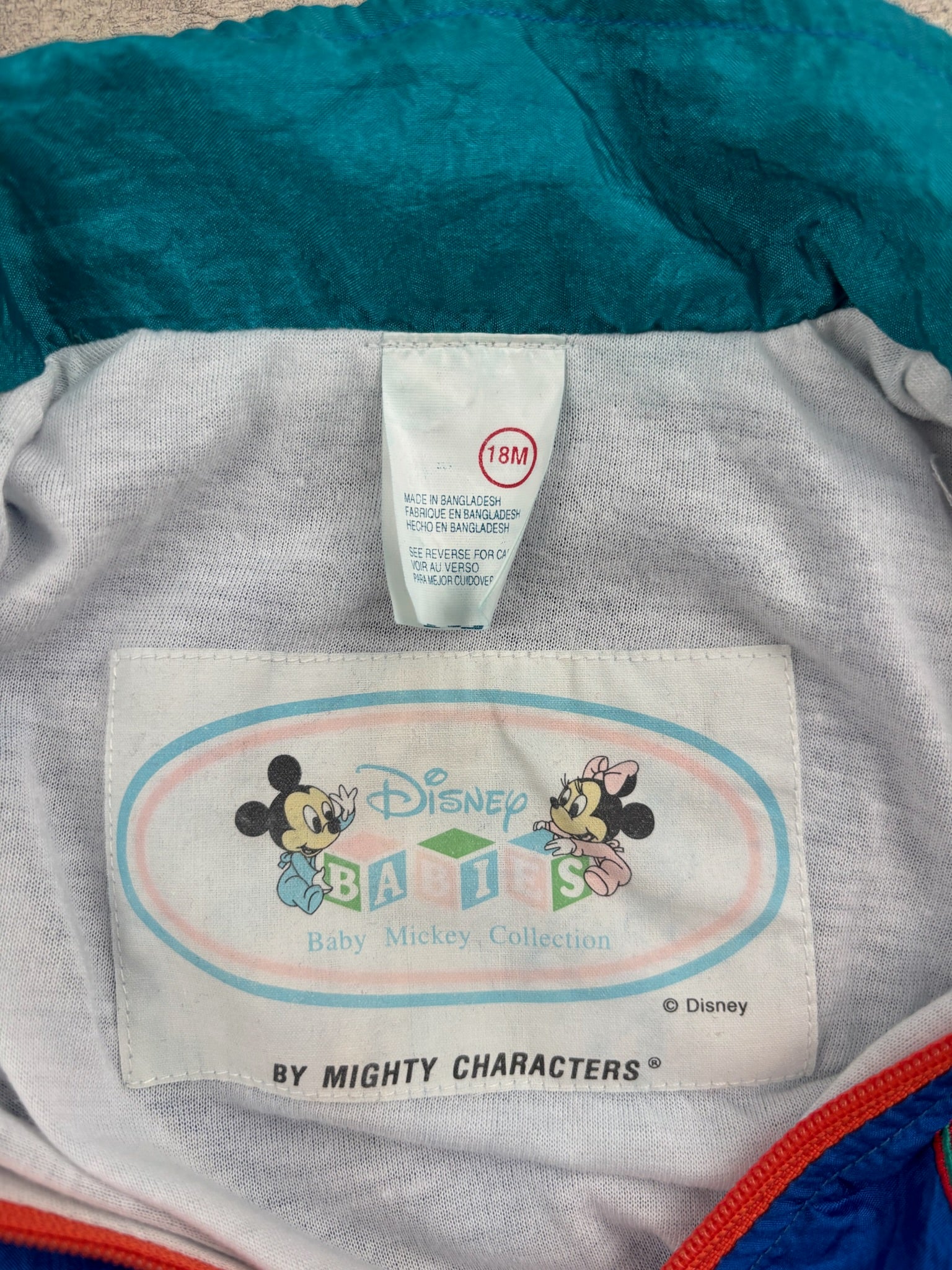 Vintage Disney Babies Mickey Set 18 Months