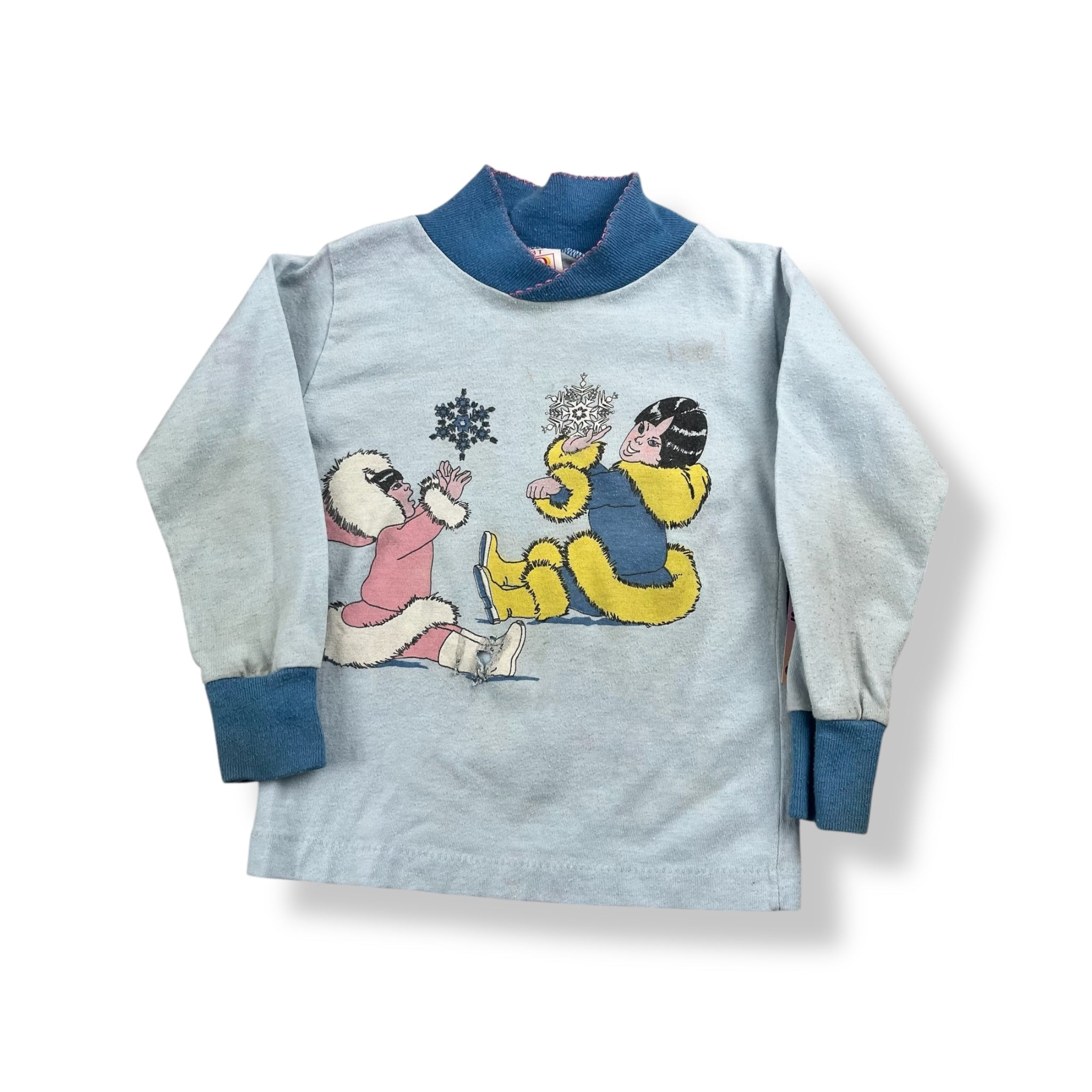 Vintage Eskimo Mockneck Longsleeve 2T